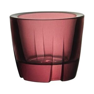 Kosta Boda Bruk Anything/ Votive Bowl. Aubergine Purple